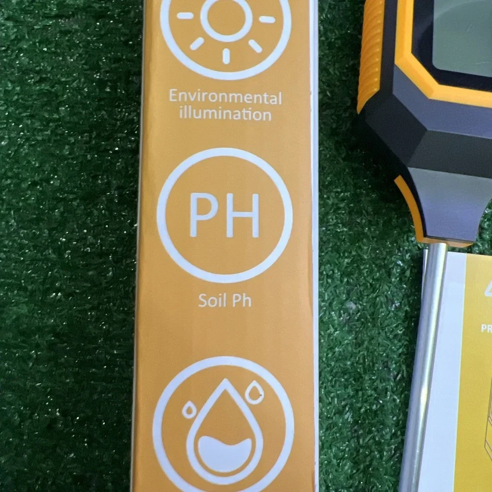 4 in 1 LCD Digital PH Soil Tester Water Moisture Temperature Sunlight Test Meter
